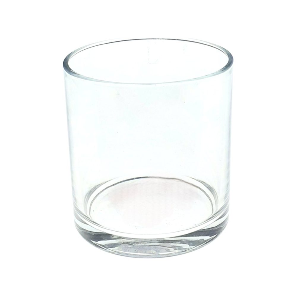 Clear Glass Cylinder Vase