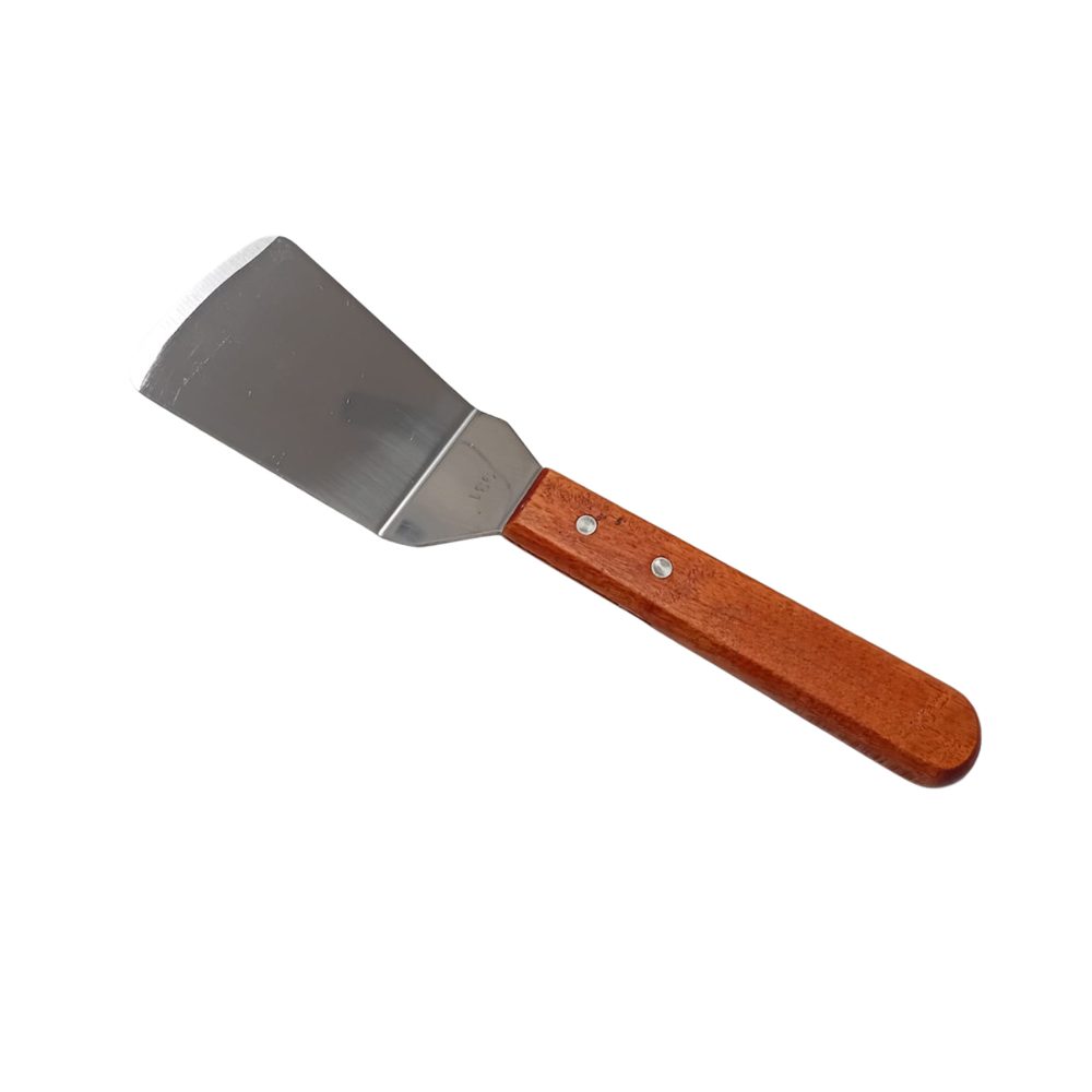 Wooden Handle Griddle Turner Scraper