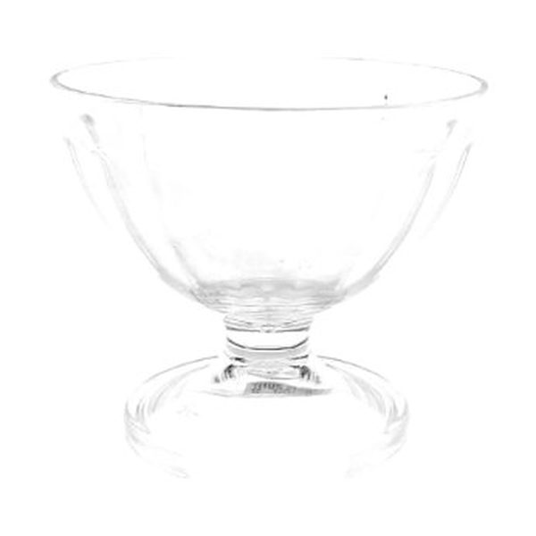 Polycarbonate footed ice cream cup
