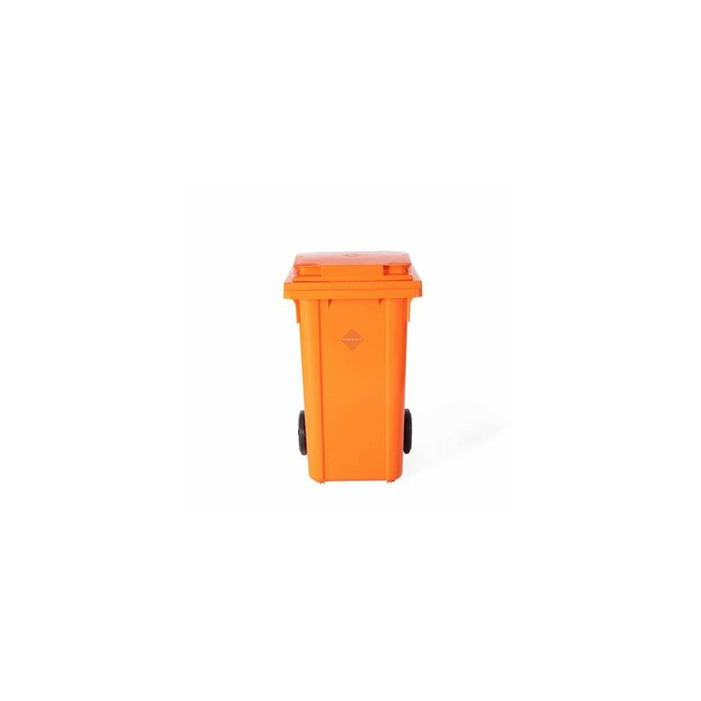 TRASH BIN 120L ORANGE