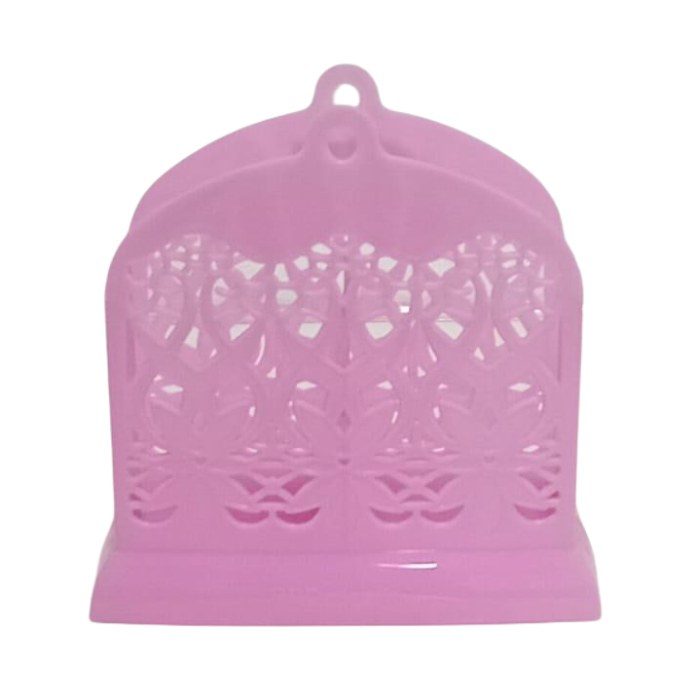 Plastic napkin and cutlery holder