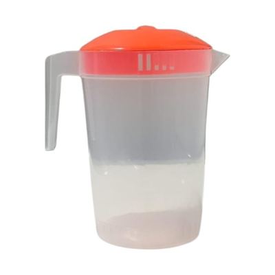 Plastic water jug with lid