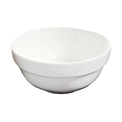 White Ceramic Bowl 4.5"