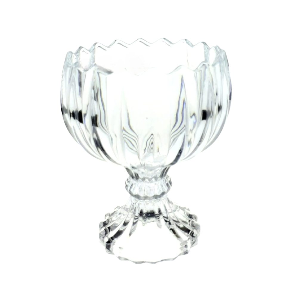 YJP-7082-2 CANDY POT (HEIGHT: 16CM, DIAMETER: 13CM)