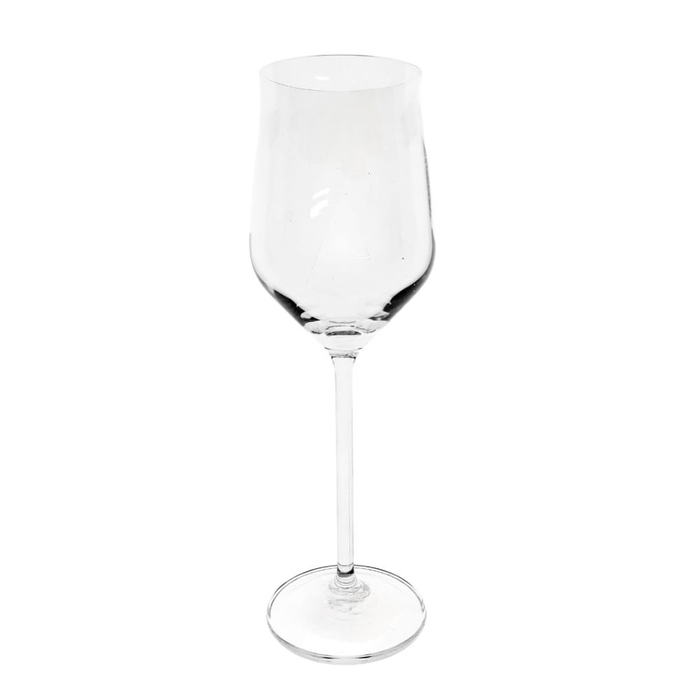 S93RL25 IDELTA WINE GLASS S/W 250ML 6PCS (HEIGHT: 22CM, DIAMETER: 5.8CM)