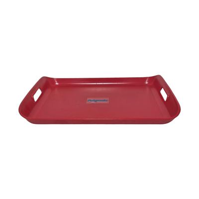 Polymate Red Plastic Serving Tray