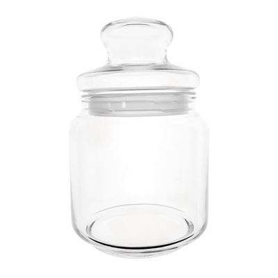 G3020 CLUB GLASS JAR 500ML (HEIGHT: 15.5CM, DIAMETER 8CM)