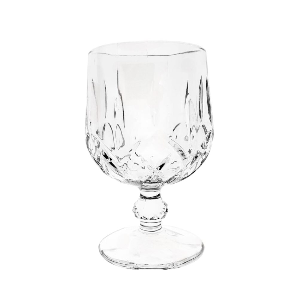 DSK502C WINE GLASS 6PCS 240ML (HEIGHT: 13CM, DIAMETER: 7.4CM)