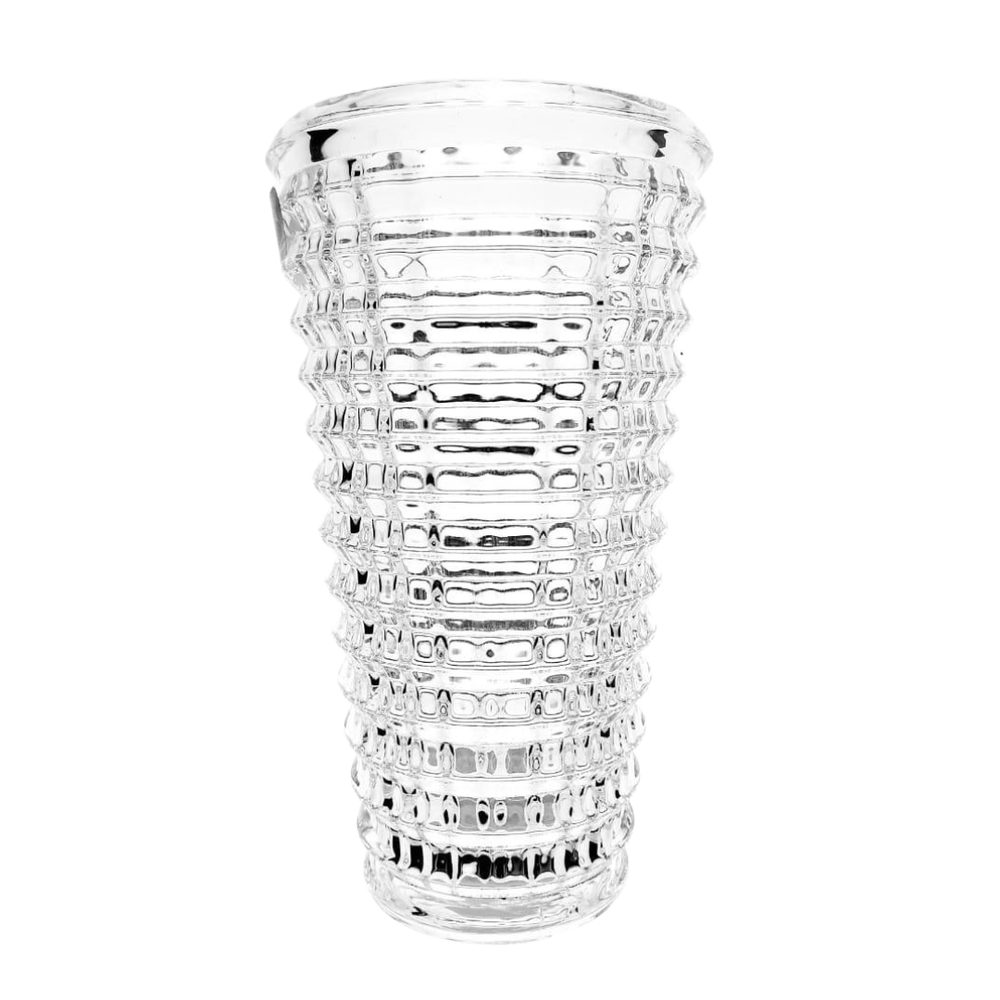 DSHP121-1 GLASS VASE (HEIGHT: 17.5CM, DIAMETER: 9CM)