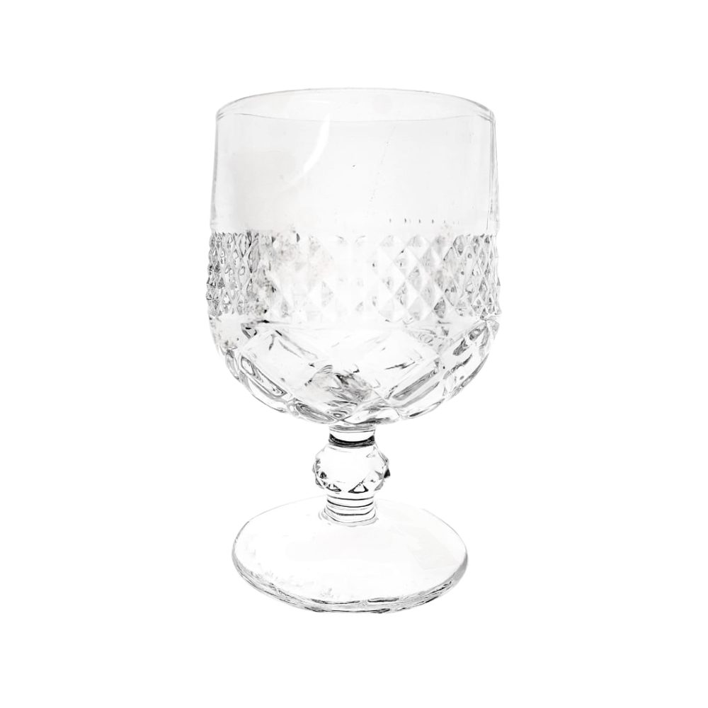 DSK502A WINE GLASS 6PCS 240ML (HEIGHT: 13CM, DIAMETER: 7.4)