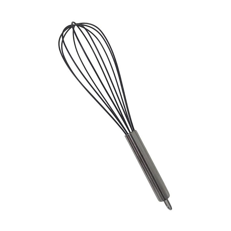 Silicone-coated balloon whisk, about 30cm