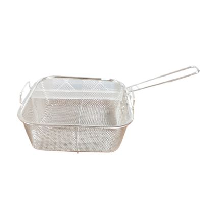 Square stainless steel fryer basket