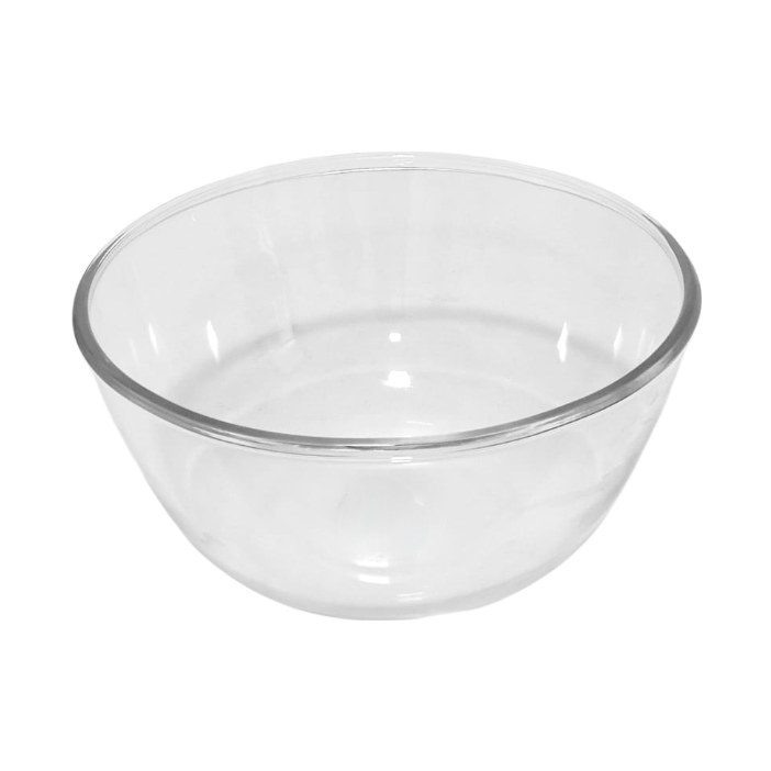 Clear Glass Microwave Mixing Bowl