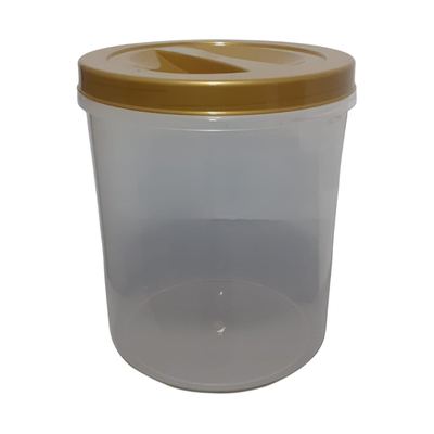 5-Litre Clear Plastic Storage Jar