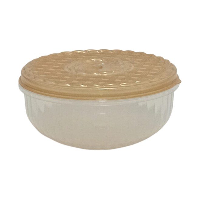 Round Plastic Jilebi Container, 800ml