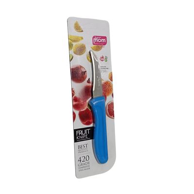 Supermom fruit knife, blue handle