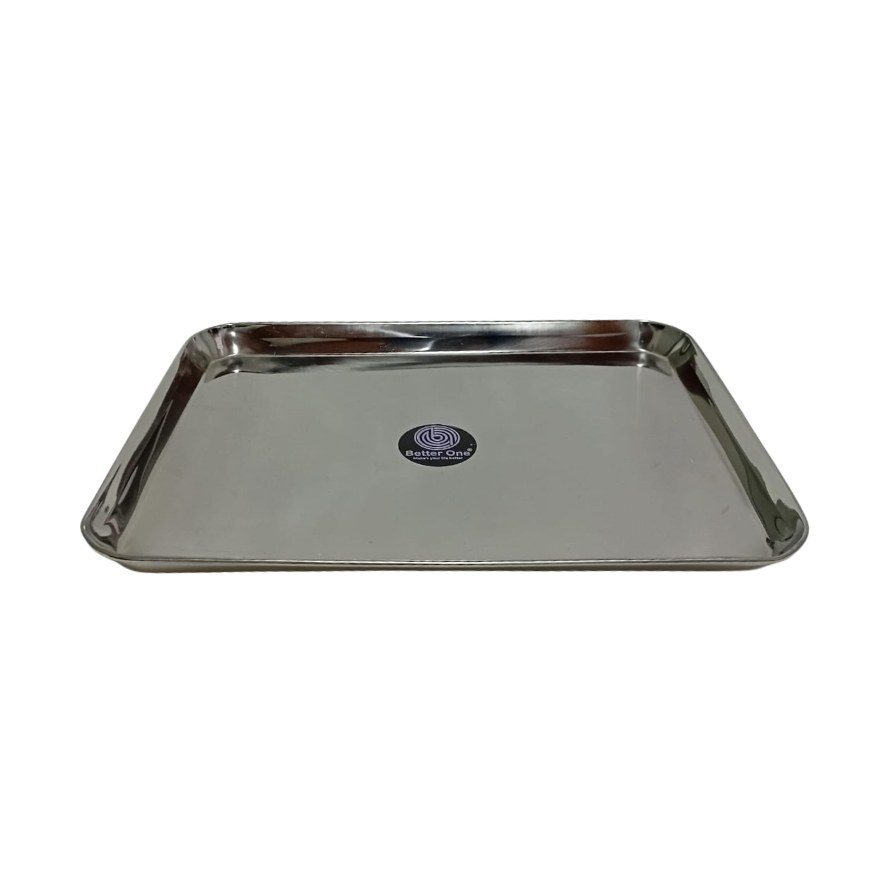 Stainless Steel Rectangular Serving Tray