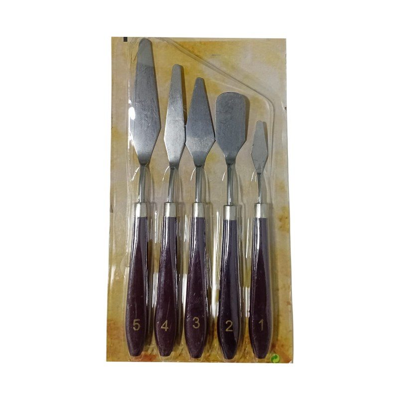 Palette Knife Set, 5 Pieces