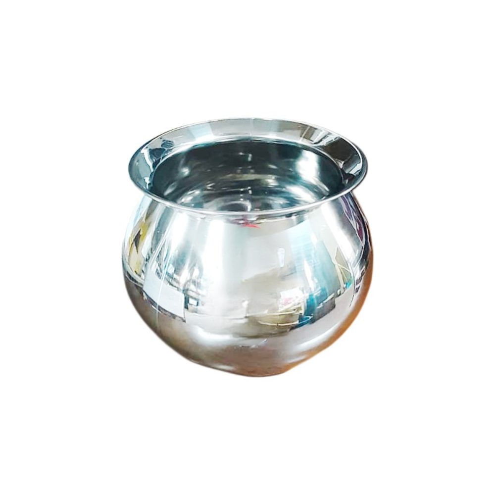 Stainless Steel Pongal Pot (No. 3)