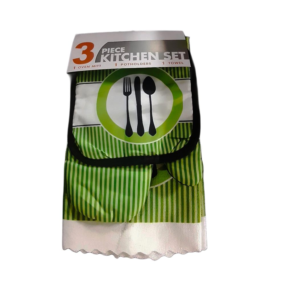 3-Piece Kitchen Textile Set