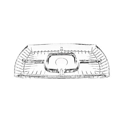 Divided Glass Serving Tray