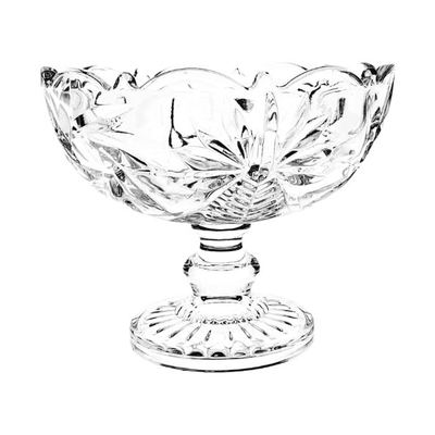 Footed Glass Candy Bowl