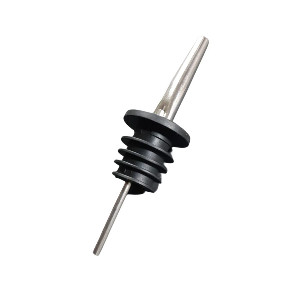 Stainless steel bottle pourer spout