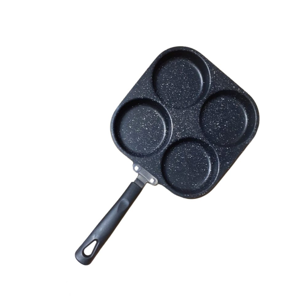 Non-stick 4-hole egg pan