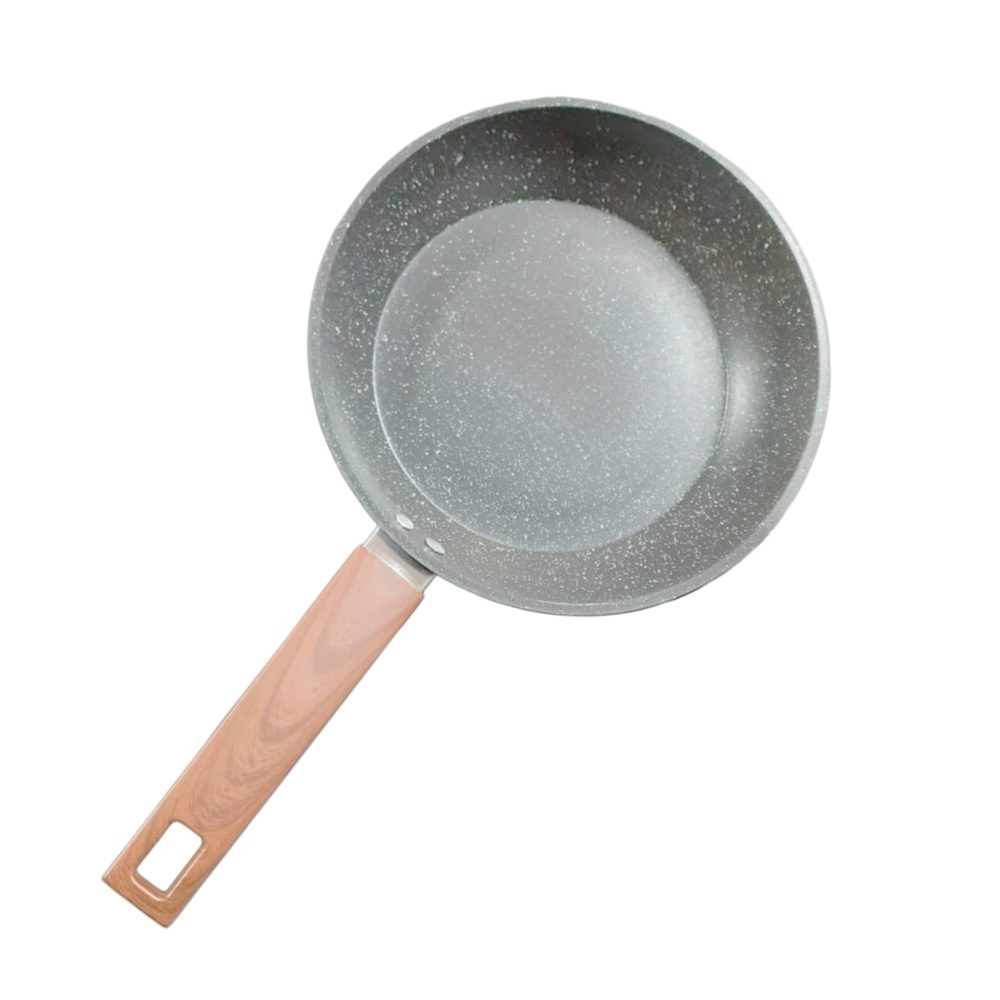 26cm Non-Stick Fry Pan, Wood-Look Handle