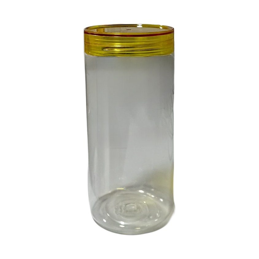 Clear PET Storage Jar 500ml