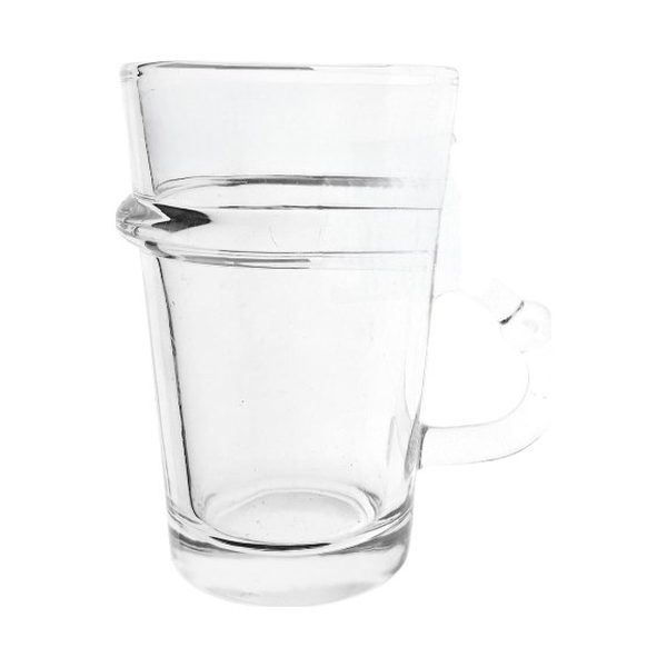Glass Tea Mug 125ml, 6 Pack