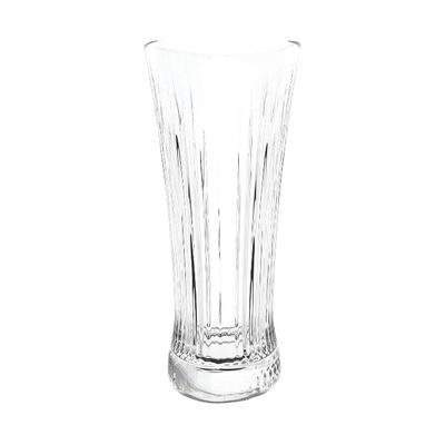 Fluted Glass Flower Vase