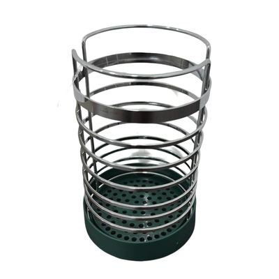 Stainless Steel Cutlery Holder with Drain Base