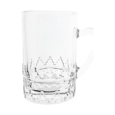 Small Glass Mug, 130ml (6 Pack)