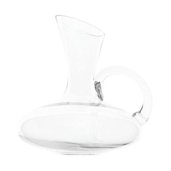 Handled Glass Wine Decanter 1L