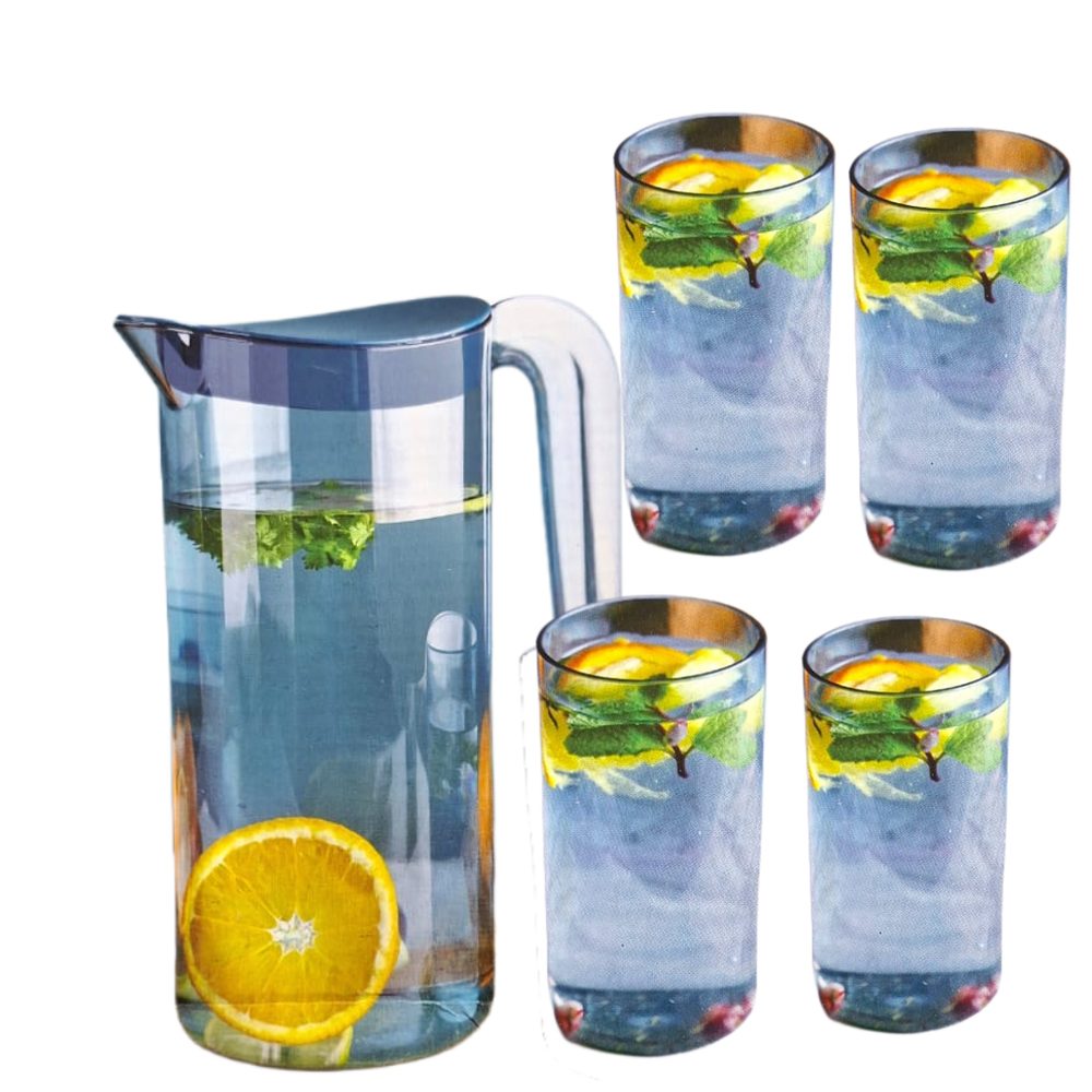 CPRG CRYSTAL PREMIUM JUG WITH GLASS 1500ML