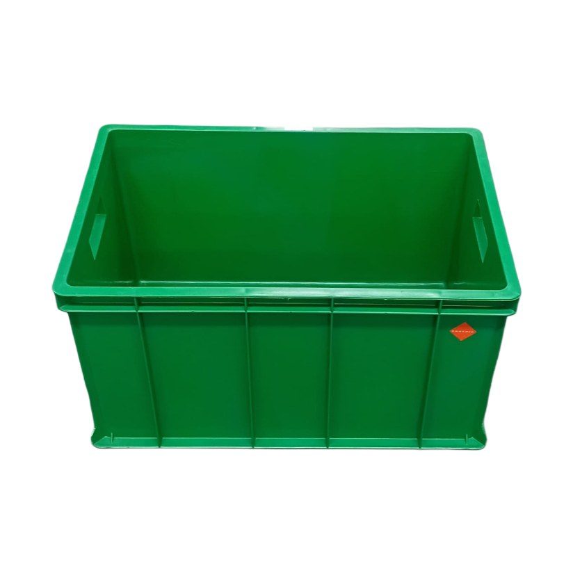 Green Plastic Vegetable Crate