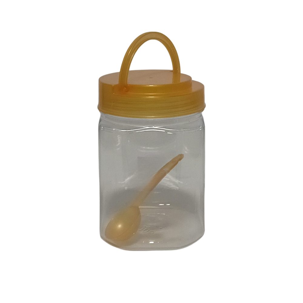 PET Storage Jar With Spoon