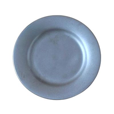 Black Ceramic Dinner Plate