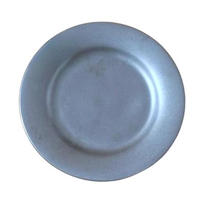 Black Ceramic Salad Plate