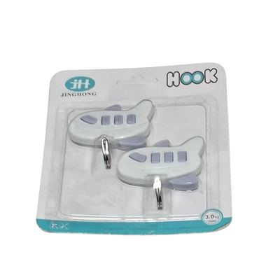 Aeroplane Sticky Wall Hooks (2 Pack)