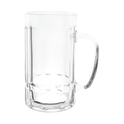 Tempered glass beer mug 380ml