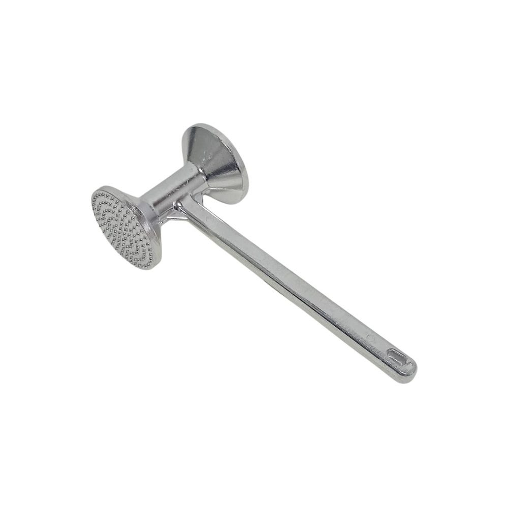 Two-sided meat tenderising hammer