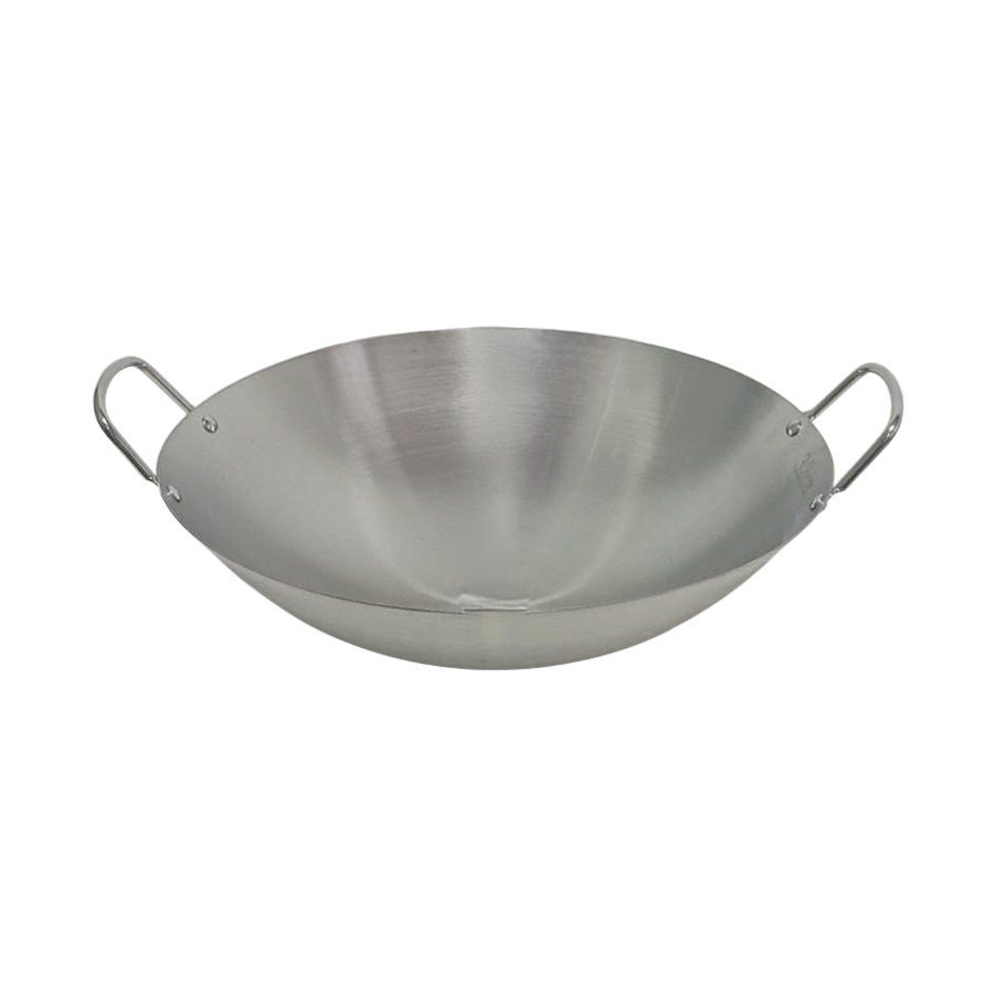 Stainless Steel Double-Handle Wok, 32cm