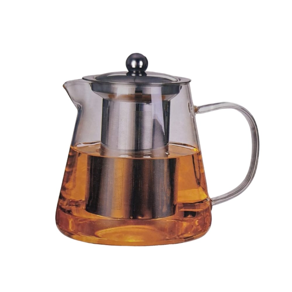 1164-10 BOROCILICATE TEA POT 350ML