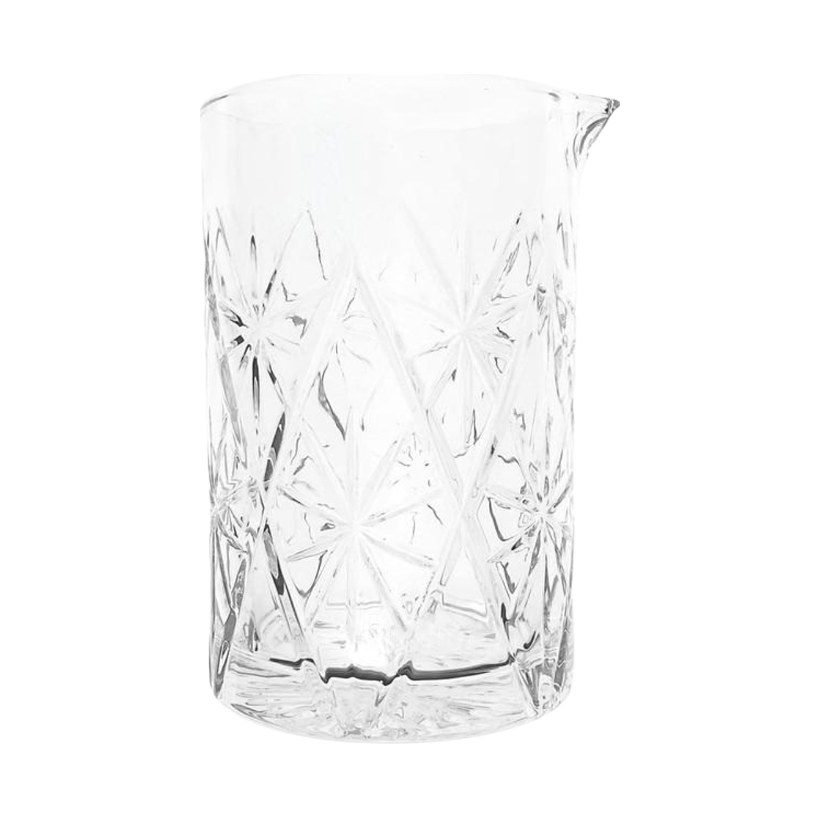 Cut-Glass Cocktail Mixing Glass