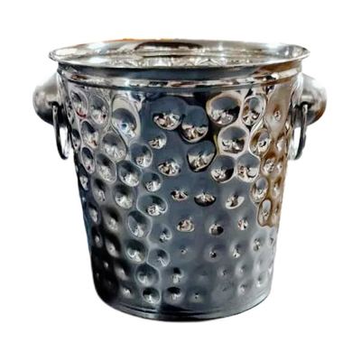 Hammered S/S Wine & Ice Bucket