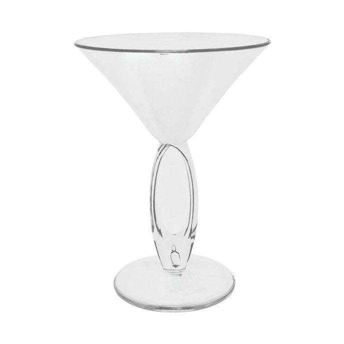 Polycarbonate martini glass 210ml