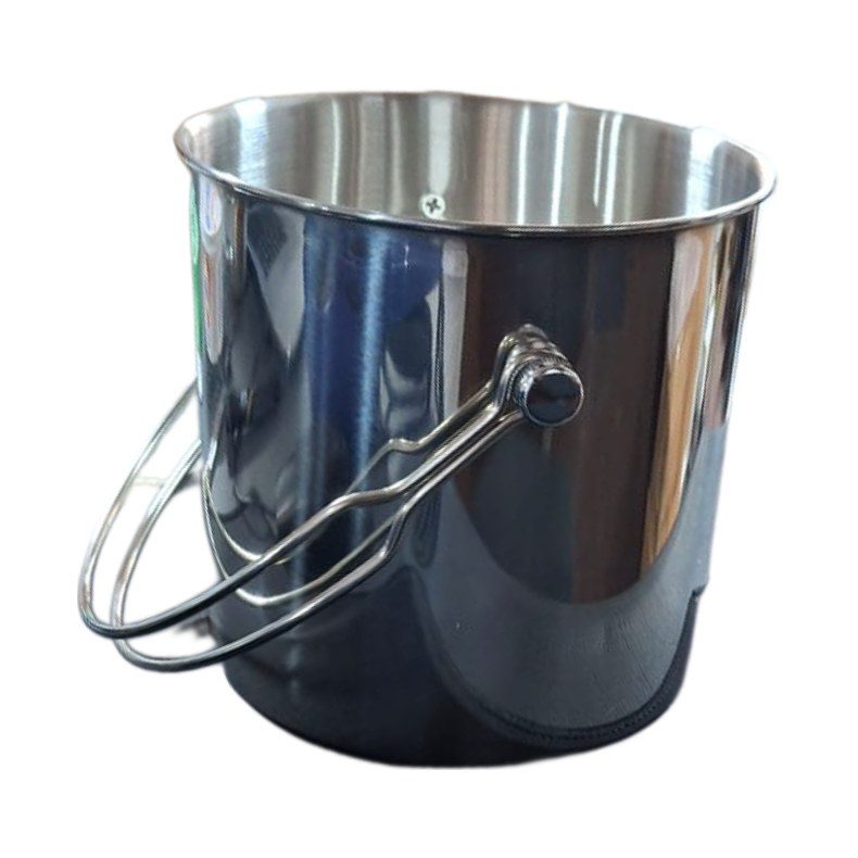 Stainless Steel Ice Bucket With Handle