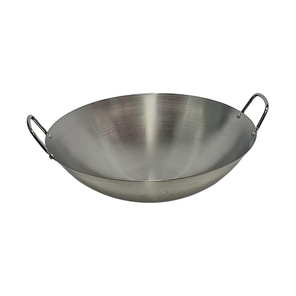 Stainless Steel Thachchi Wok 45cm